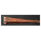 Padded Leather Rifle Scabbard Case