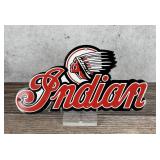 Porcelain Indian Motorcycles Sign