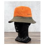 Filson Tin Cloth Hunter Orange Packer Hat