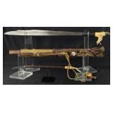 Jimpul Dayak Headhunter Mandau Sword