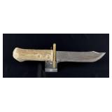 Native American Indian Made Bowie Knife