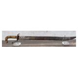 Spanish Colonial Espadas Anchas Horn Handle Sword
