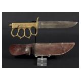 WW2 Theater Made USMC PAL Knuckle Knife