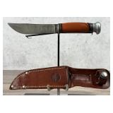 Remington RH 72P Etched Blade Hunting Knife