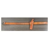 Bianchi .38 .357 Colt Leather Pistol Belt Holster