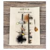 Orvis Fly Fishing Fly Sample Card