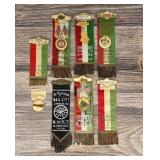 Railroad Union Membership Ribbons