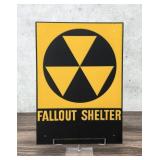 US Department of Defense Fallout Shelter Sign