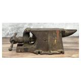 Blacksmith Combination Bench Vice Anvil