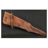 Hunter Brand Leather Rifle Scabbard