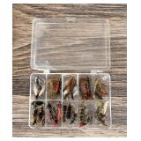 Group of Montana Trout Fishing Flies
