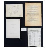 Collection of Post WW2 Japanese Maps and Documents