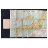 New Map of Japan Nihon Kenkyusha