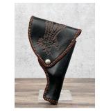 Eagle Tooled Leather Holster