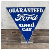 Porcelain Ford Used Car Sign