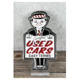 Porcelain Certified Used Cars Sign