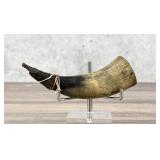 Antique Frontier Powder Horn