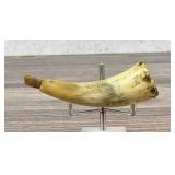 Antique Frontier Powder Horn