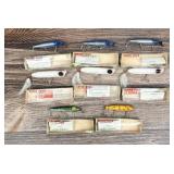 Collection of Creek Chub Fishing Lures
