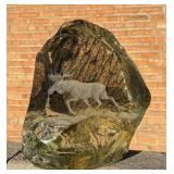 Flygsfors Glassworks Art Glass Moose