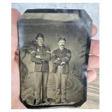 Identified Indian Wars US Infantry Solider Tintype