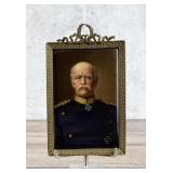 Hutschenreuther Otto Von Bismarck Porcelain Plaque