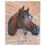 Tooled Leather Horse Headstall