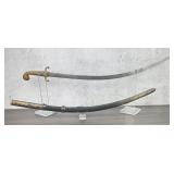 Stunning Tanizmat Turkish Ottoman Shamshir Sword