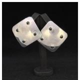 Taxco Mexico Sterling Silver Earrings