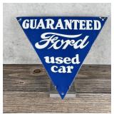 Porcelain Ford Used Car Sign