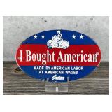 Porcelain Indian Motorcycles Sign