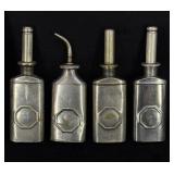 Antique Thumb Press Oil Cans