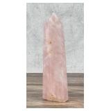 Large Rose Quartz Tower Spire Obelisk