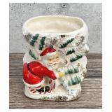 1950s Ucagco Christmas Santa Planter