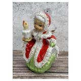Napco Ceramic Angel Bell Figurine
