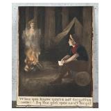 Berdan Cowboy Lithograph