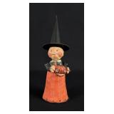 PoliWoggs American Folk Art Halloween Witch