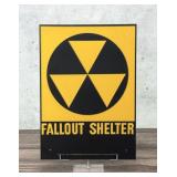 US Department of Defense Fallout Shelter Sign