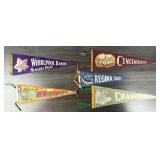 Grouping of Souvenir Pennants