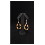 Navajo Ghost Spirit Juniper Seed Earrings