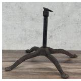 Antique Cast Iron General Store Display Stand Base