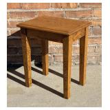 Oak Side Table