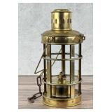 British Brass Marine Ship Storm Kerosene Lantern