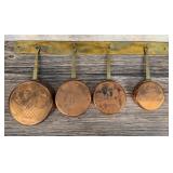 Waldow NY Copper Kitchen Measuring Cup Set