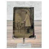 Dishwasher Occupational Tintype Photo