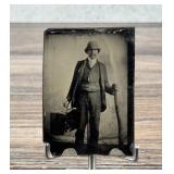Travelling Salesman Daguerreotype Photo