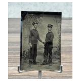 Post Civil War Naval Sailors Tin Type