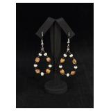 Navajo Ghost Spirit Juniper Seed Earrings