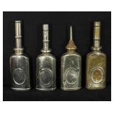 Antique Thumb Press Oil Cans