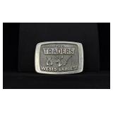 The Traders Sterling Silver Belt Buckle